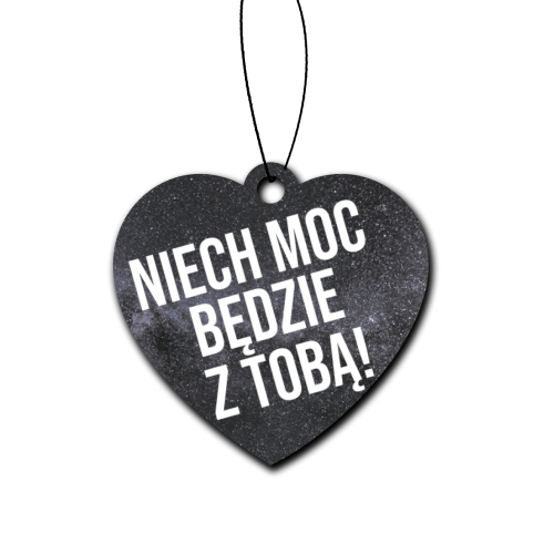 Zawieszka do auta - Niech moc będzie z Tobą.png