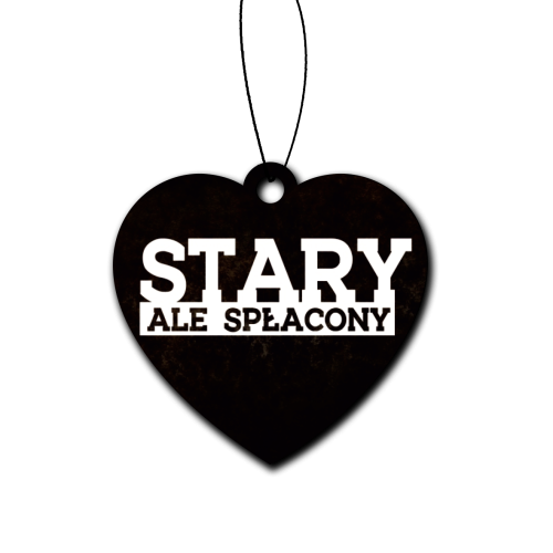 Zawieszka do auta - Stary, ale spłacony.png