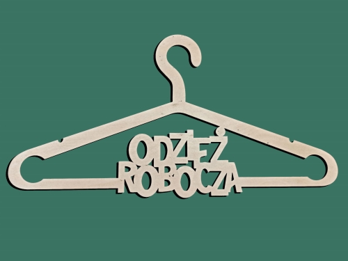 Wieszak drewniany - Odzież robocza.jpg