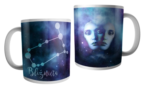 Kubek ze znakiem zodiaku - Bliźnięta