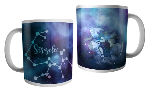 Kubek ze znakiem zodiaku - Strzelec