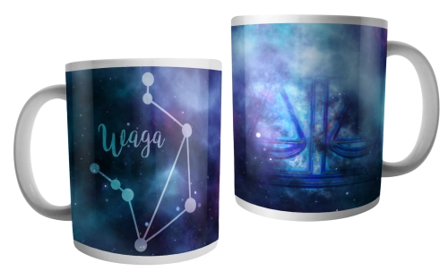 Kubek ze znakiem zodiaku - Waga