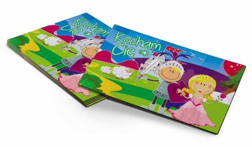 Magnes - tematyka rycerska - kocham Cię.jpg