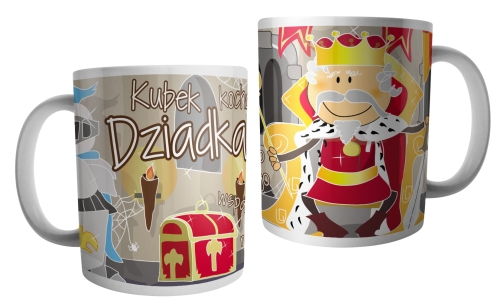 kubek kochanego dziadka - RYCERZE I KSIĘŻNICZKI.jpg