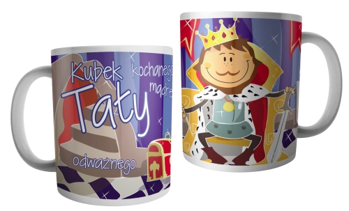 kubek kochanego taty - RYCERZE I KSIĘŻNICZKI.jpg