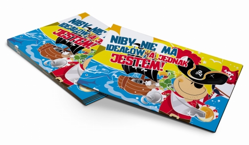 magnes - tematyka piracka - niby nie ma ideałów, a jednak jestem - chłopiec.jpg