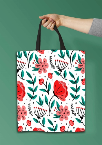 Torba shopper - Kwiaty czerwone.jpg