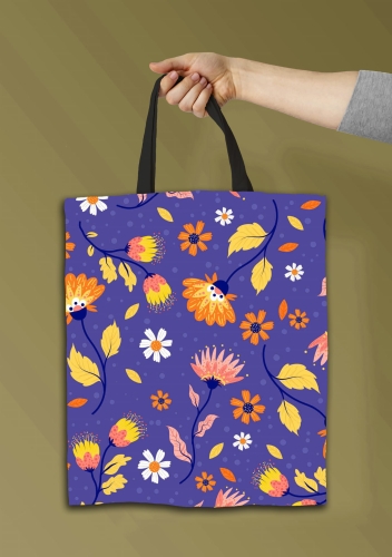 Torba shopper - Kwiaty fiolet.jpg