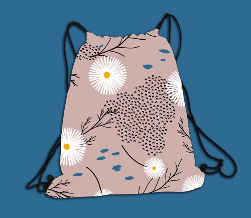 Plecak - worek - Brudny róż.jpg