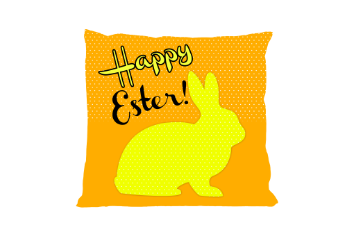 Poduszka - Happy easter.png