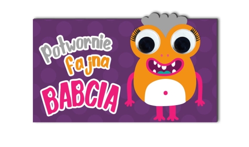 Potwornie fajna BABCIA - magnes.jpg