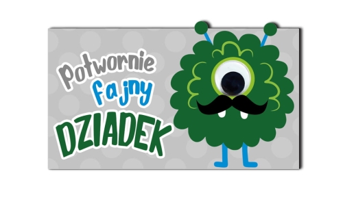 Potwornie fajny DZIADEK - magnes.jpg