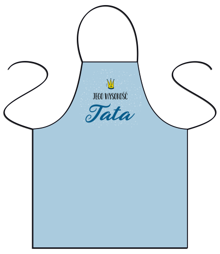 Jego wysokość - fartuszek dla taty.png
