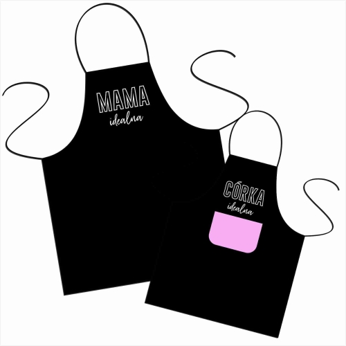 Mama idealna i Córka idealna - zestaw fartuszków.jpg
