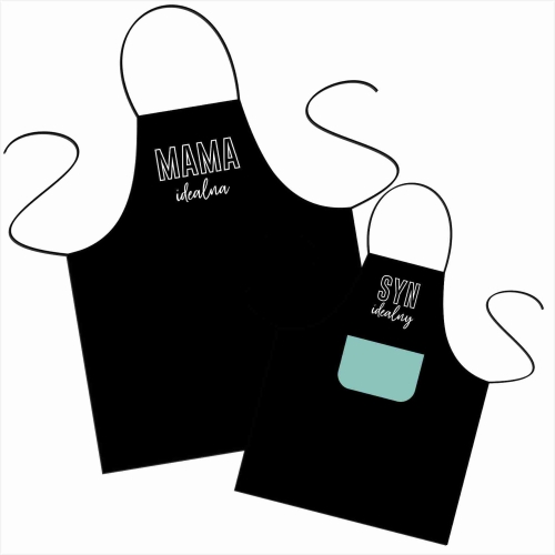 Mama idealna i Syn idealny - zestaw fartuszków.jpg