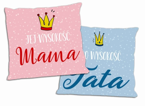 Jej wysokość mama i Jego wysokość tata - zestaw poduszek.jpg