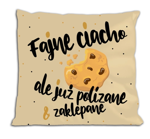 Fajne ciacho - poduszka