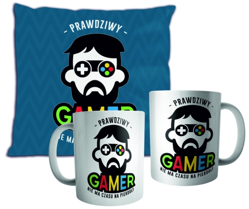 Prawdziwy gamer - zestaw poduszka i kubek.jpg