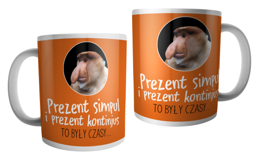 Prezent simpul i prezent kontinjus - to były czasy - kubek.png