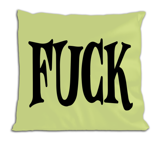 Poduszka, gadżet, prezent, śmieszny, dom, dekoracja