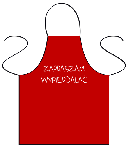 Fartuszek, gadżet, gotowanie, śmieszny, prezent