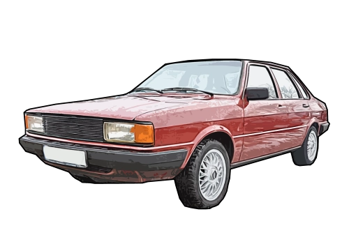 AUDI 80 B2 - MAGNES MOTORYZACYJNY