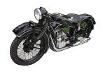 BMW R4  - MAGNES MOTORYZACYJNY