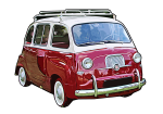 FIAT 600 MULTIPLA  - MAGNES MOTORYZACYJNY