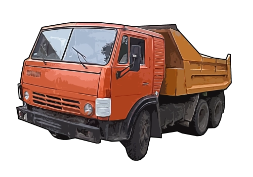 KAMAZ 5511  - MAGNES MOTORYZACYJNY