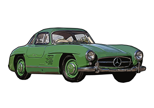 MERCEDES 300 SL GULLWING