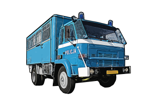 STAR MILICJA   - MAGNES MOTORYZACYJNY  