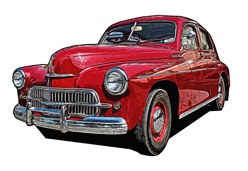 VOLVO 360 GLT  - MAGNES MOTORYZACYJNY