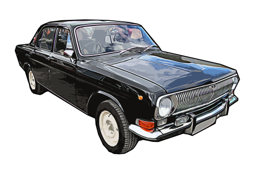 WOŁGA GAZ 24 - MAGNES MOTORYZACYJNY