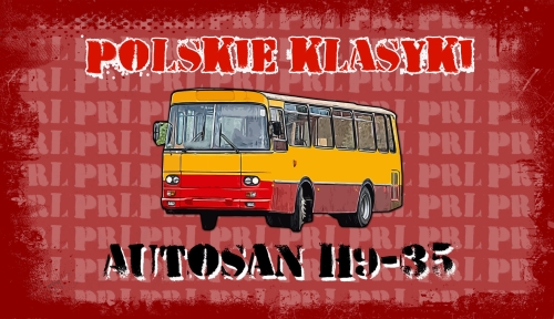 AUTOSAN H9-35 - TABLICZKA MOTORYZACYJNA