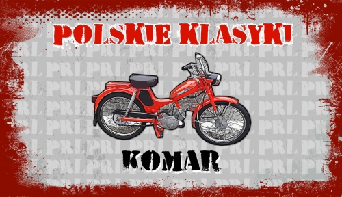KOMAR- TABLICZKA MOTORYZACYJNA