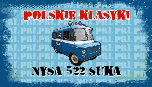 NYSA 522 SUKA - TABLICZKA MOTORYZACYJNA