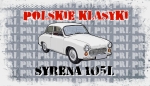 SYRENA 105L - TABLICZKA MOTORYZACYJNA