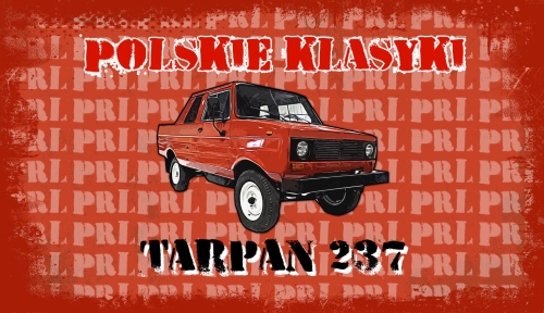 TARPAN 237 - TABLICZKA MOTORYZACYJNA