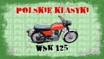 WSK 125 - TABLICZKA MOTORYZACYJNA
