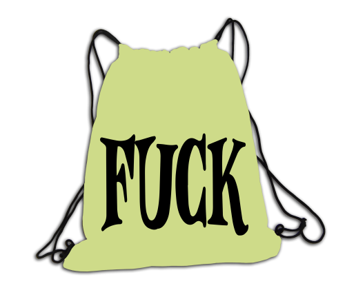 Plecak/worek - Fuck