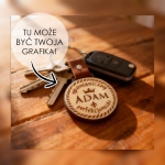 PERSONALIZOWANY BRELOK  IMIENNY 
