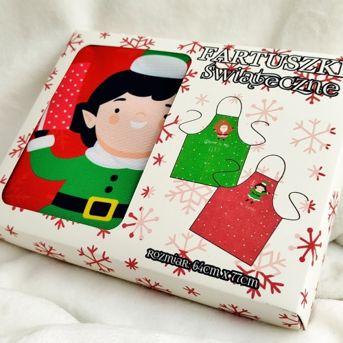 Świąteczny zestaw fartuszków