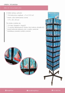 STOJAK BRELOK ŁÓDECZKA