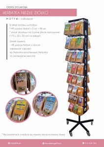 STOJAK HERBATKA "NIEZŁE ZIÓŁKO"