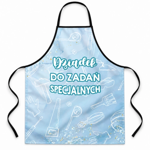 Fartuch kuchenny dla Dziadka — Prezent na Dzień Dziadka, Urodziny