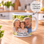 Personalizowany kubek ceramiczny z własnym nadrukiem / zdjęciem (300 ml)