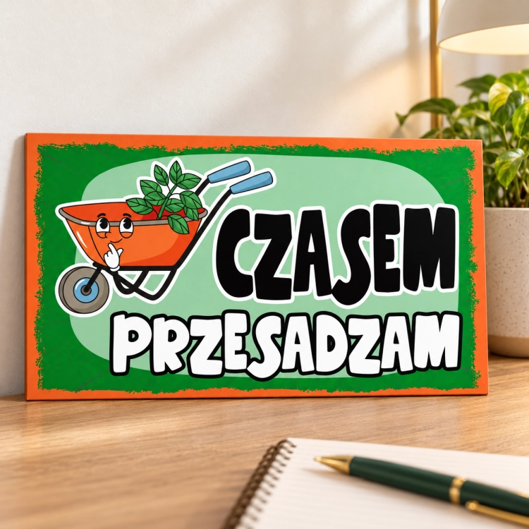 Tabliczka Czasem przesadzam z wózkiem.png
